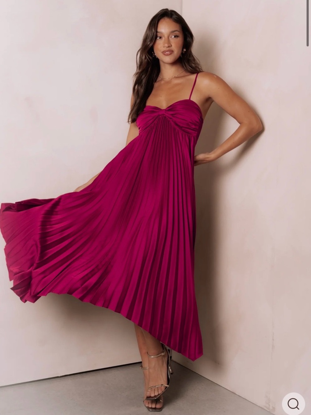 Petal and Pup Vikki Dress in Magenta